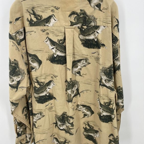 AL AGNEW BASS LONG SLEEVE BUTTON DOWN - Picture 2 of 4